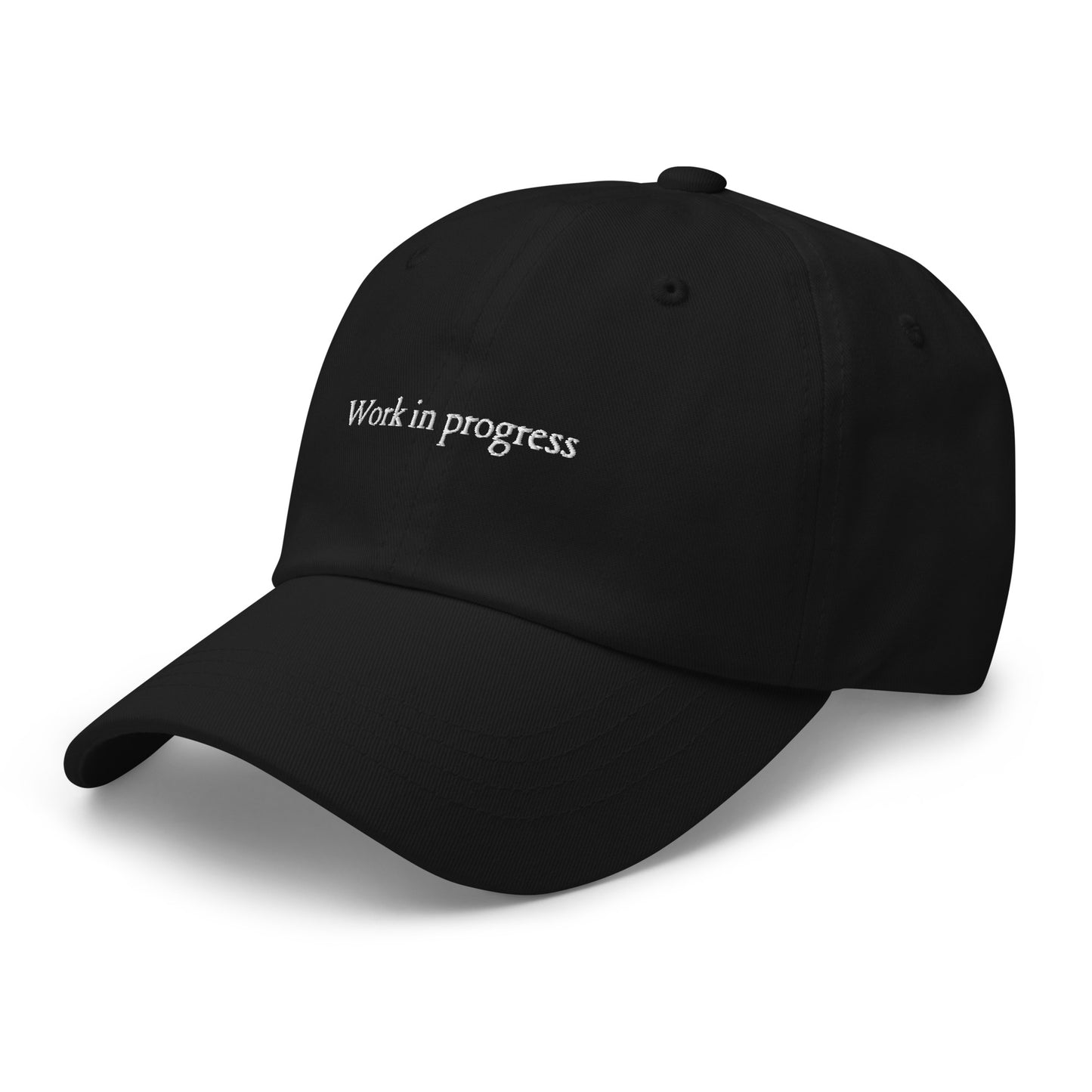 Work in progress - Dad hat