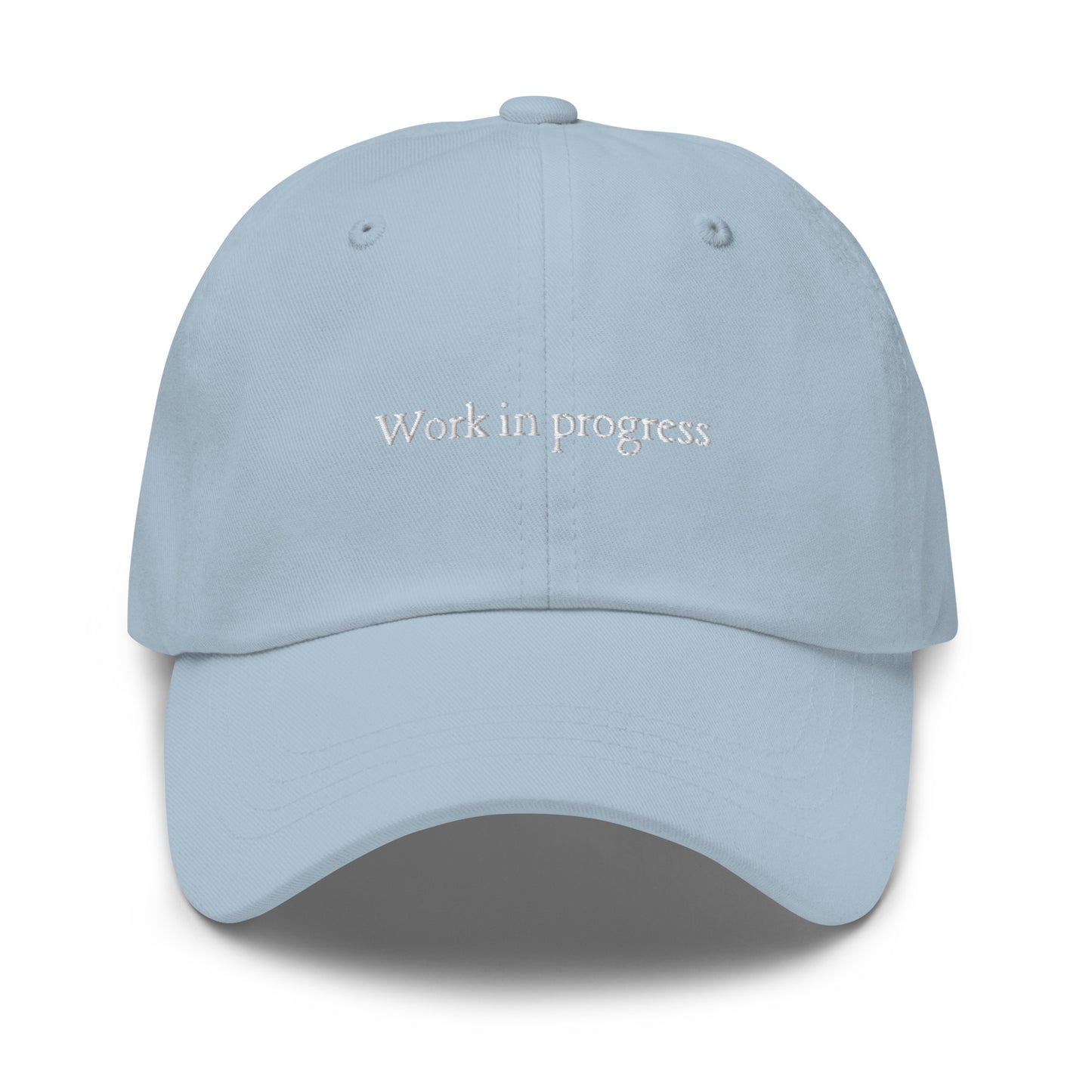 Work in progress - Dad hat