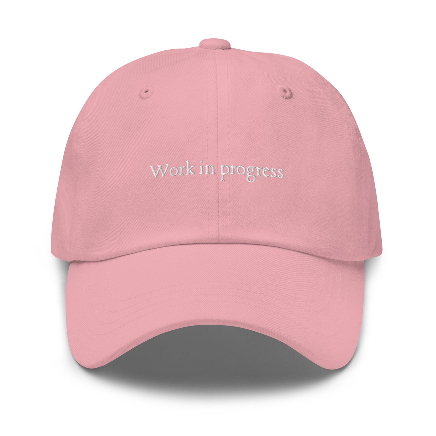 Work in progress - Dad hat